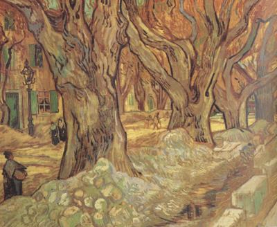Vincent Van Gogh The Road Menders (nn04) oil painting picture